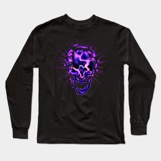 Exploding Skull (Dark Magic) Long Sleeve T-Shirt